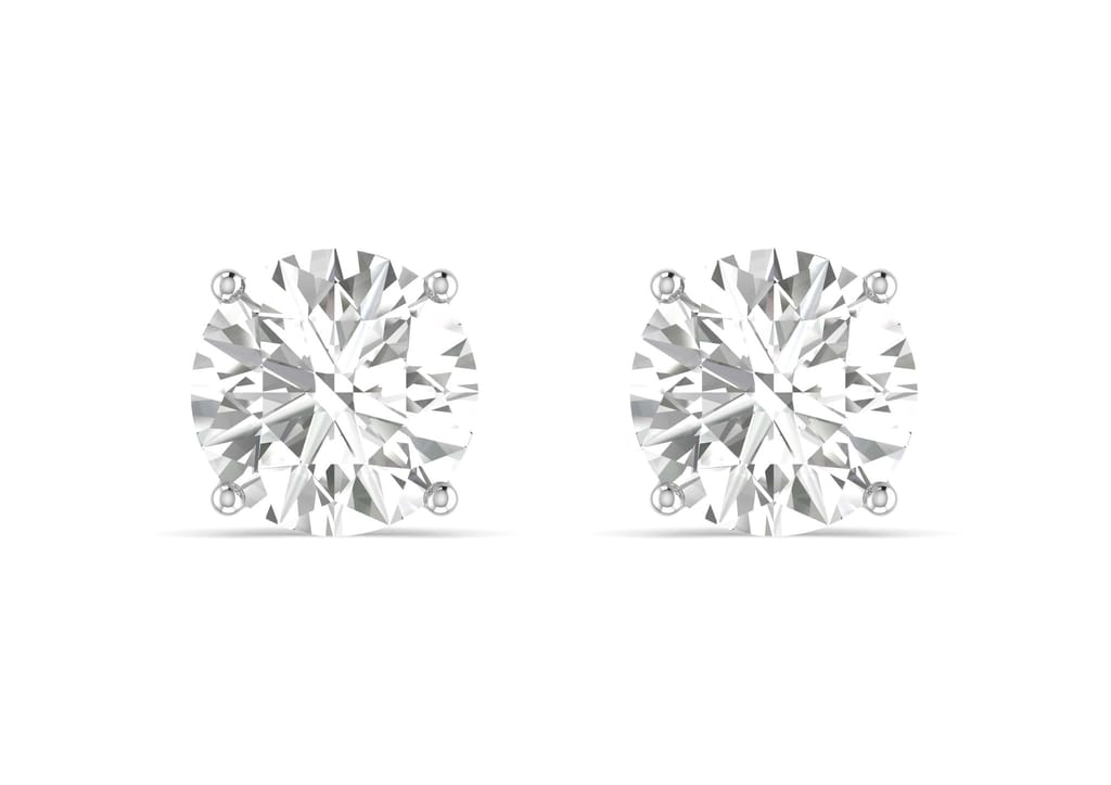 Round Solitaire Studs