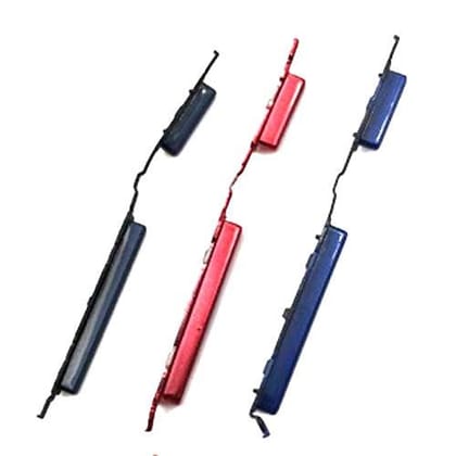 External Outer Power Volume Buttons Side Keys for Samsung A10 Blue