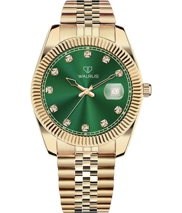 Walrus Gold Brass Analog Men's Watch