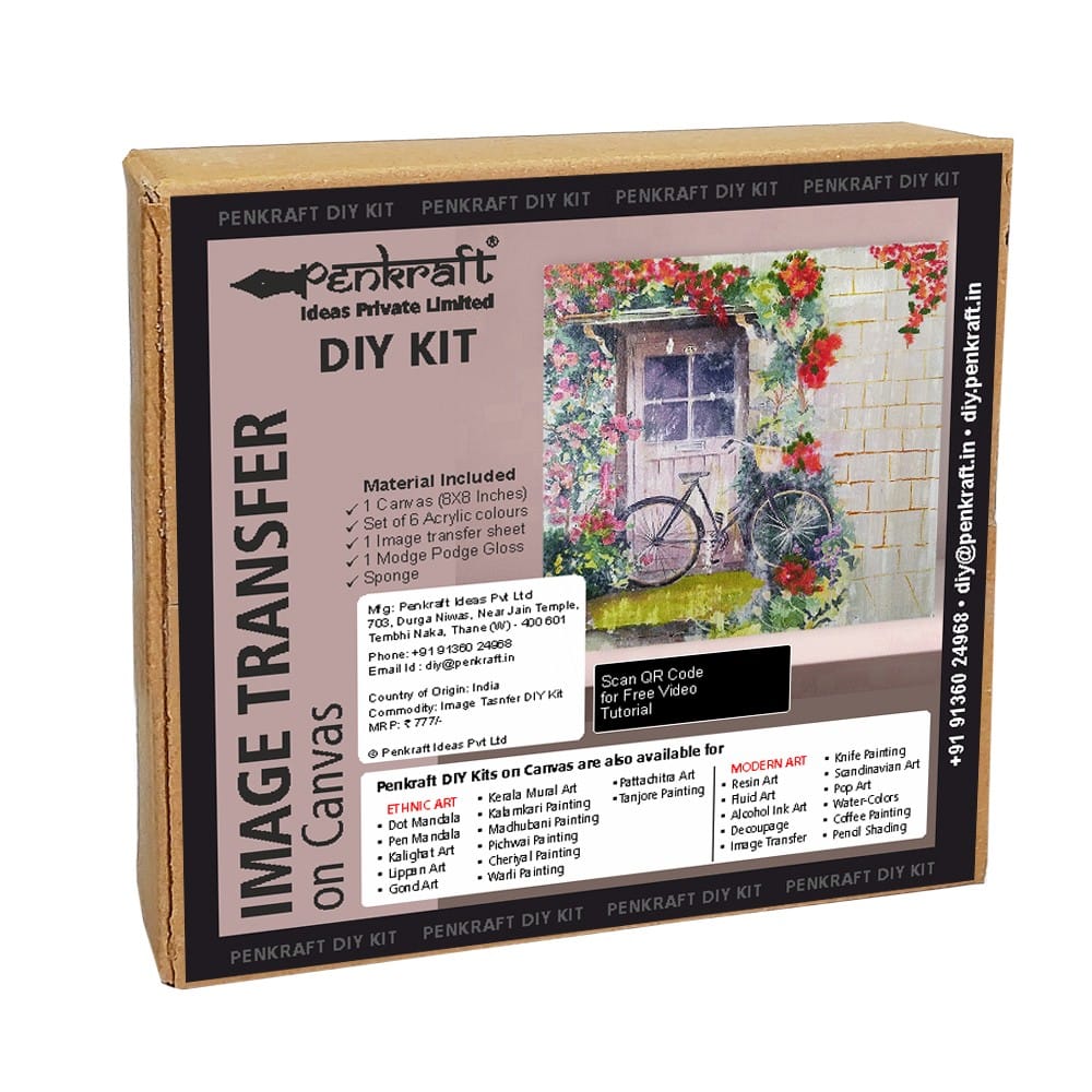 Image Transfer on  Canvas DIY Kit by Penkraft