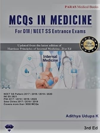 MCQ's in Medicine for DM/NEET-SS Entrance Exams 3rd Edition 2022