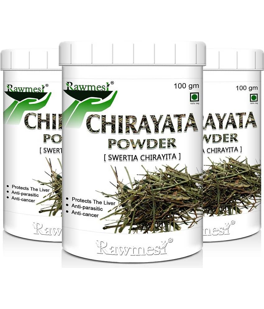 Rawmest Pure Nepali Chirayata Powder 300 Gm Pack of 3