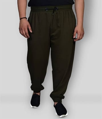 Xmex - Green Cotton Blend Men's Trackpants ( Pack of 1 )