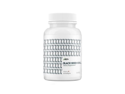 NRGY+  Black Seed (Kalonji) Oil 500mg, For Immunity - 60 softgels 