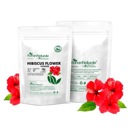 Kerala Naturals Hibiscus Flower Powder 100gm (Size - 100gm) by Kerala Naturals