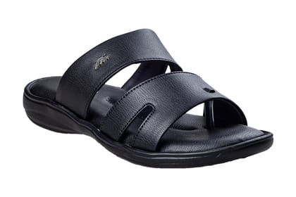 Titas Gents Black Chappal-Black / 5