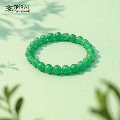 Green Aventurine Natural stone bracelet Embrace Luck and Prosperity stnbr102