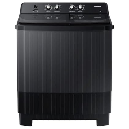 Samsung 8 5 Star Semi-Automatic Top Load Washing Machine Appliance (WT80B3560GB/TL,DARK GRAY)
