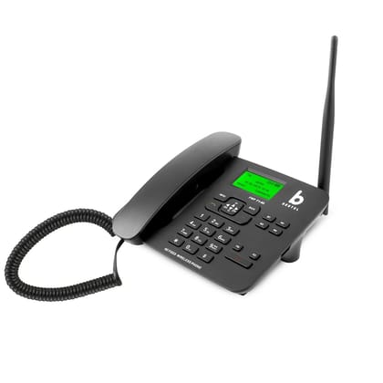 Beetel F1 4G Fixed Cordless Landline Phone,Supports 4G Volte,LCD Display,Speed Dial,Two Way Speaker Phone & Adjustable Volume,Supports Hotline Function,Alarm,4 Direct Memory Keys,MP3 Player,SOS(Black) Beetel F1 4G Fixed Cordless Landline Phone,Supports 4G Volte,LCD Display,Speed Dial,Two Way Speaker Phone & Adjustable Volume,Supports Hotline Function,Alarm,4 Direct Memory Keys,MP3 Player,SOS(Black)