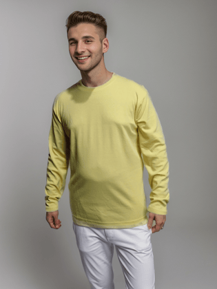 Oversized Winter Yellow Tee-M