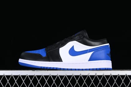Air Jordan 1 AJ1 Low -  Alternate Royal Toe-Euro 41