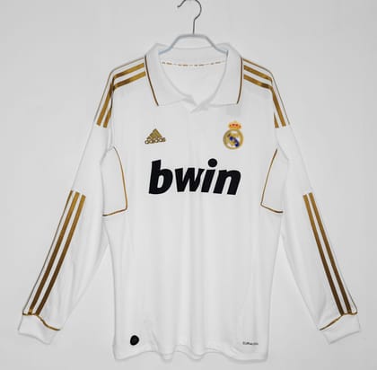 RL Madrid 2011-12 Home Retro Jersey FULL SLEEVE-M