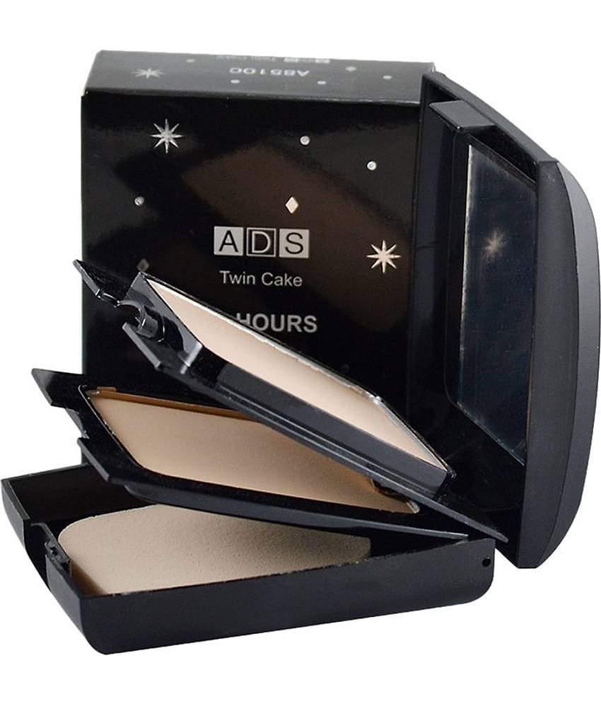 Adbeni TWIN CAKE 24H SHINING & WHITE WITH LIPSTICK & RUBBER BAND - AHPG