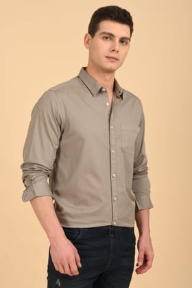 Susanne - Fine Cavalry Twill Shirt - Pista-S-38 / PISTA