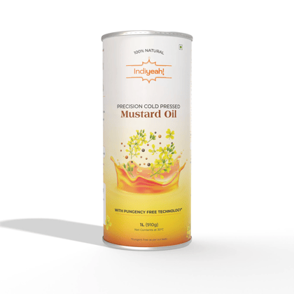 Cold Pressed Mustard Oil-1L Tin