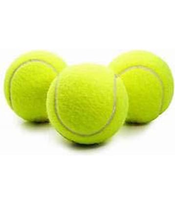 EmmEmm Pack of 3 Pcs Premium Quality Cricket Tennis Balls (Green)