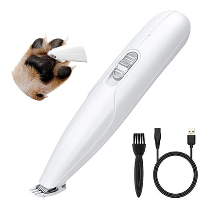 HASTHIP® Professional Cat Dog Trimmer for Paw, Dog Hair Trimmers 2-Speed Dog Grooming Kit, Trimmer for Dogs Low Noise and Rechargeable Electric Hair Trimming HASTHIP® Professional Cat Dog Trimmer for Paw, Dog Hair Trimmers 2-Speed Dog Grooming Kit, Trimm