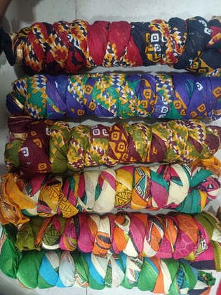 COTTON DUPATTAS ( Maroon Flush )