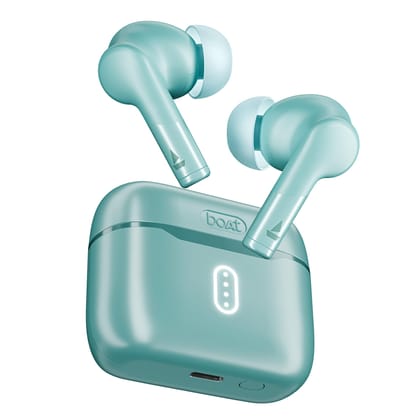 boAt Airdopes 141 Gen 2, 4 Mics ENx Tech, 48 Hrs Playback, Free Music Streaming, Fast Charge, Low Latency, IPX4, v5.4 Bluetooth Earbuds, TWS Ear Buds Wireless Earphones with mic (Teal) boAt Airdopes 141 Gen 2, 4 Mics ENx Tech, 48 Hrs Playback, Free Music