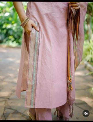 South Cotton Handloom Outfit-M