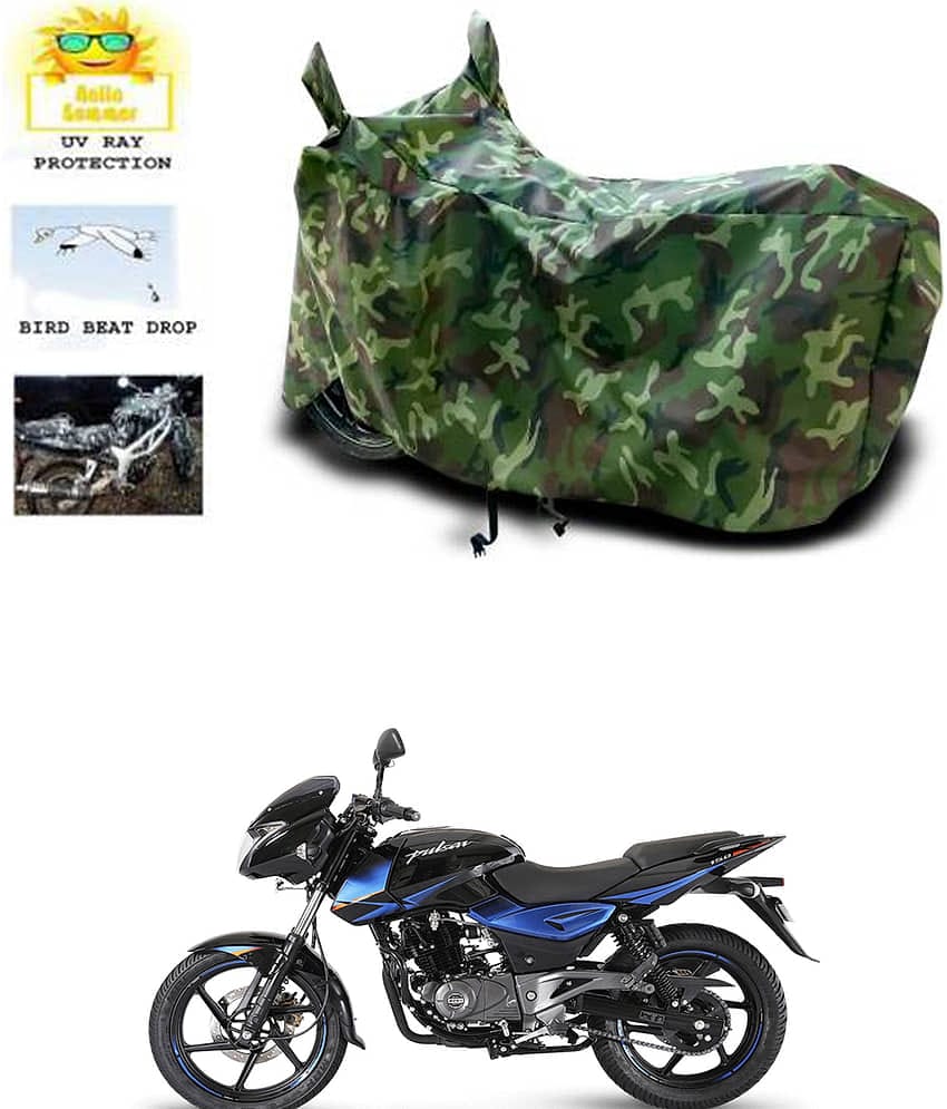 RONISH Bike Body Cover for Bajaj Pulsar 125 ( Pack of 1 ) , Multicolour