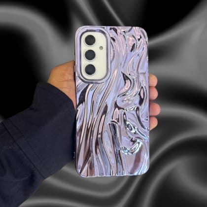 Shining 3D Wavy Effect Glossy Cover-Samsung Galaxy A26