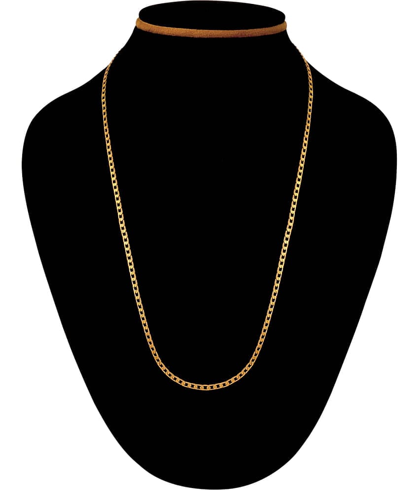 FASHION FRILL - Gold Plated Chain ( Pack of 1 )