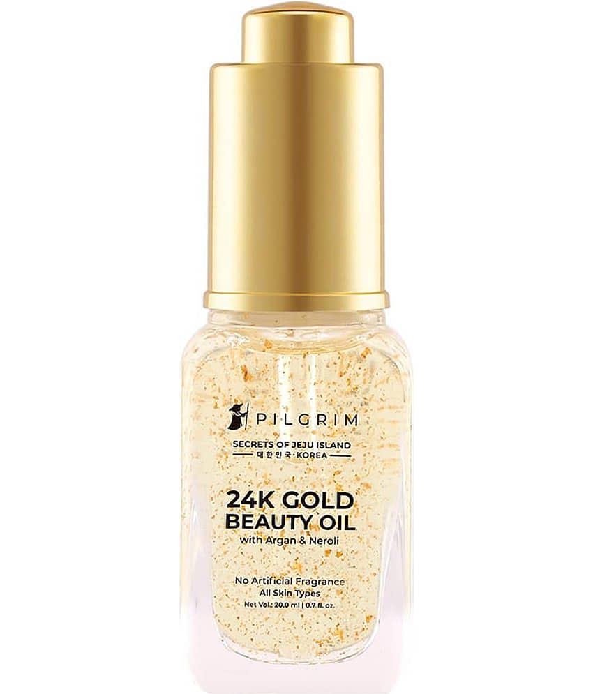 Pilgrim 24Kgold Beauty Oil Face Serum,15 ml