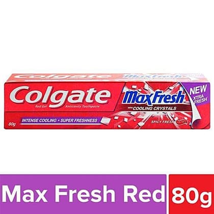 Colgate MaxFresh Anticavity Toothpaste Gel - Spicy Fresh, 80 g
