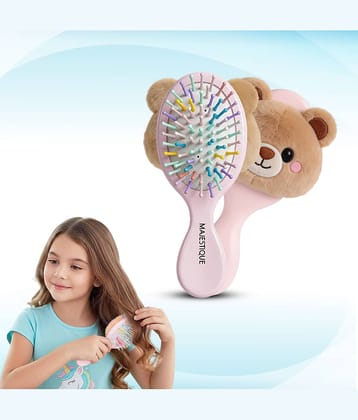 MAJESTIQUE Baby Hair Brush For All Hair Types ( Pack of 1 )