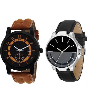 newmen - Analog Watch Watches Combo For Men and Boys ( Pack of 2 )