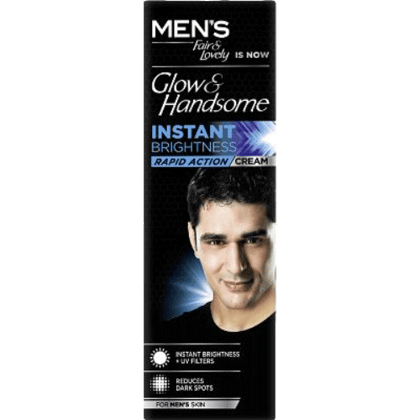 Glow & Handsome Cream Instant Fairness Rapid Action 50g