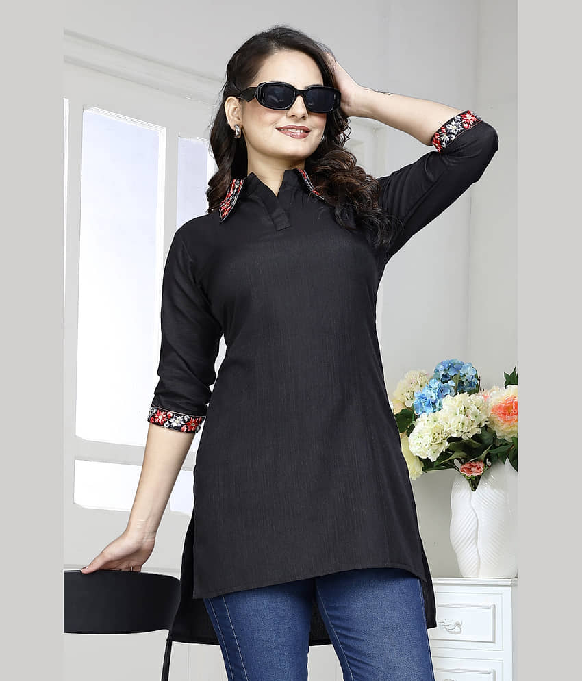 Rayon Short Kurti For Women (Pack of 1)