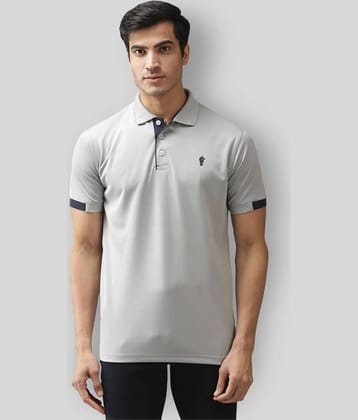 EPPE - Light Grey Polyester Regular Fit Men's Sports Polo T-Shirt ( Pack of 1 )