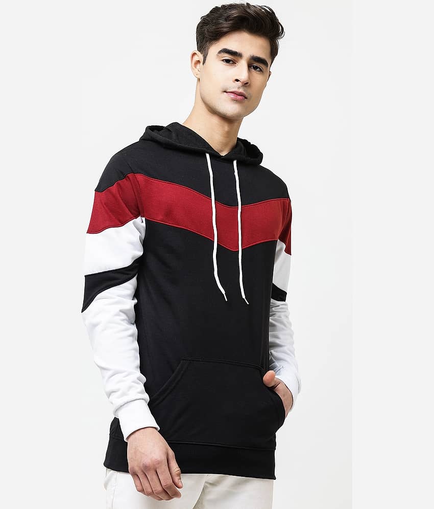 Leotude - Black Fleece Regular Fit Men's Sweatshirt ( Pack of 1 )