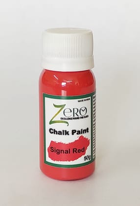 Brand Zero Chalk Paint - Signal Red