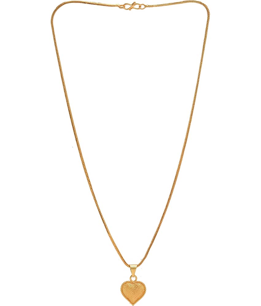 Jewarhaat - Golden Pendant ( Pack of 1 )