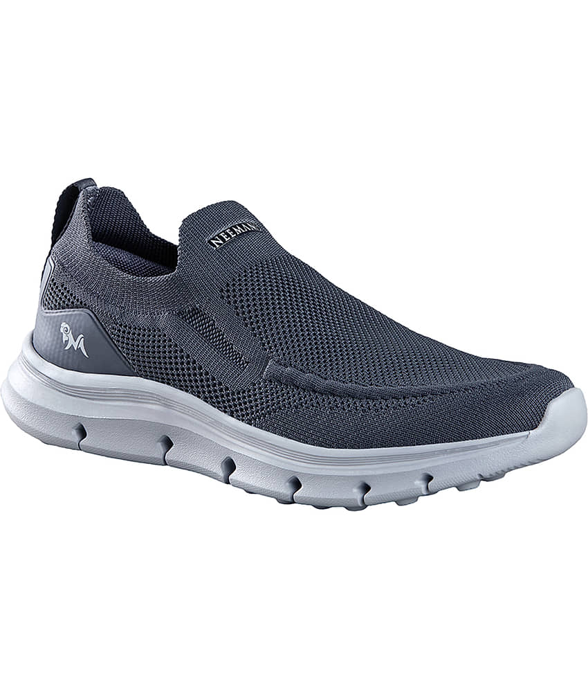 Neemans Grey Men's Slip-on Shoes
