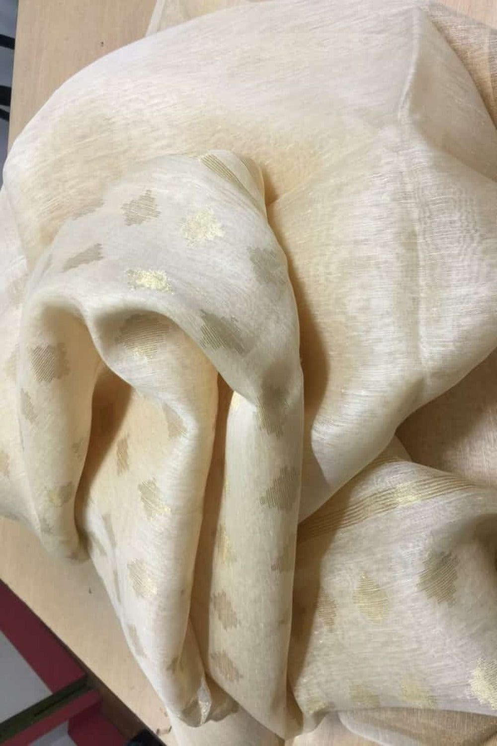 Fletcher Linen Dobby Woven Saree