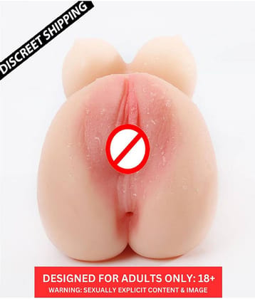 Half Body Silicone Pocket Pussy Sex Doll With Breast And Anal For Masturbation Toy - KNIGHTRIDERS