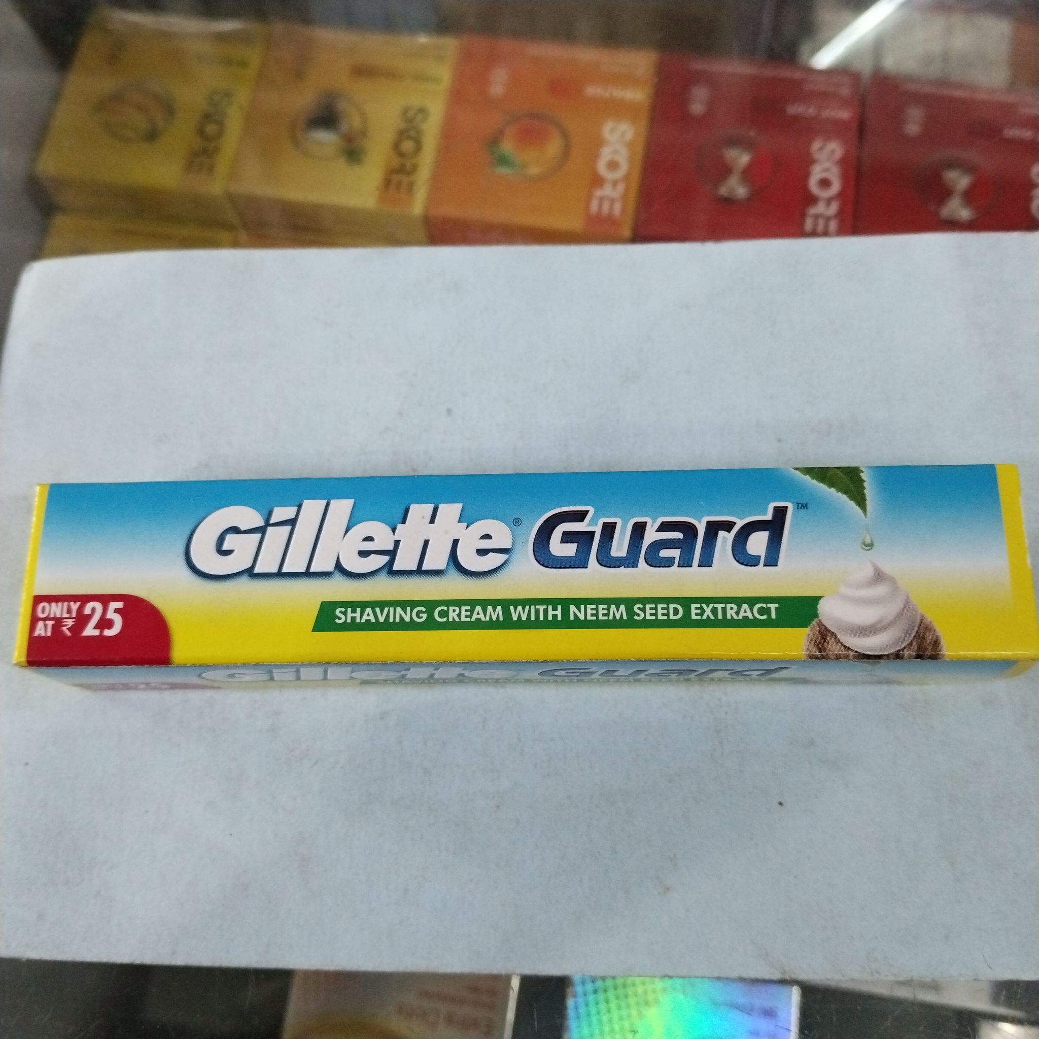 Gillette guard shaving cream 