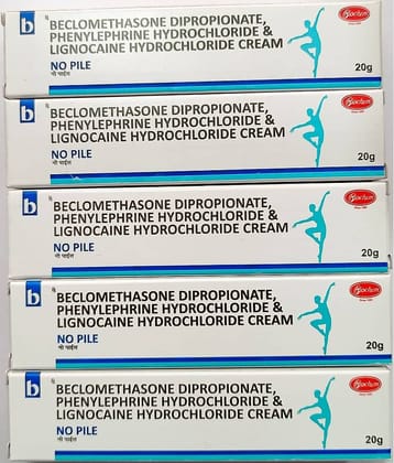 NO PILE CREAM 20 GM ( PACK OF 5) Day Cream 100 gm Pack of 5