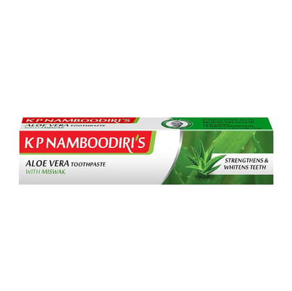 K P NAMBOODIRIS ALOE VERA TOOTHPASTE 100 GMS
