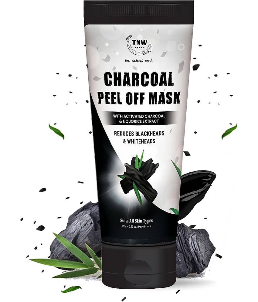 TNW - The Natural Wash Charcoal Peel Off Mask With Activated Charcoal And Liquorice Extracts, 100G