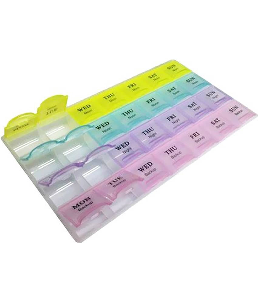 Sundaram Textured 7 days Pill Box