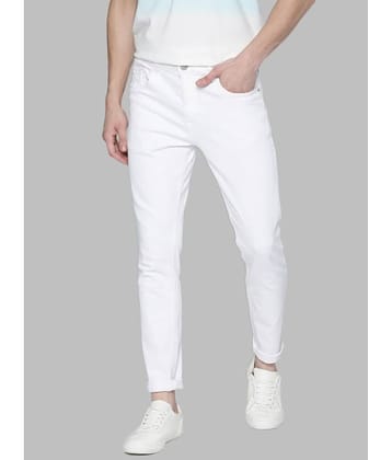 HALOGEN - White Denim Skinny Fit Men's Jeans ( Pack of 1 )