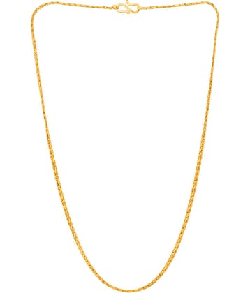 FASHION FRILL Gold Plated Brass Chain ( Pack of 1 )