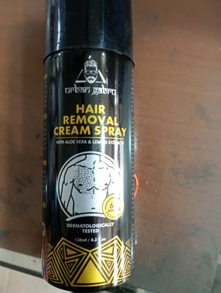 Hair removal cream spray