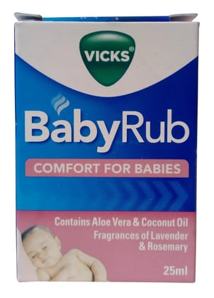 Vicks BabyRub - Soothing Vapor, 25 ml