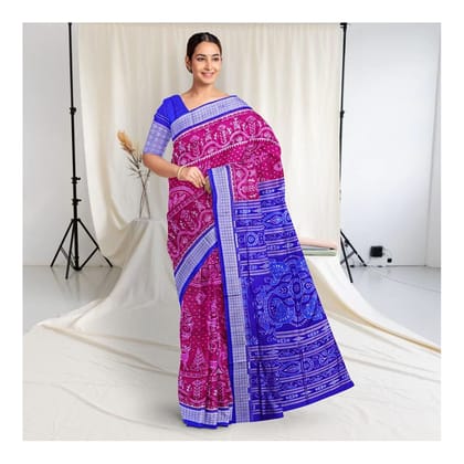 Traditional Design Sambalpuri Silk Saree